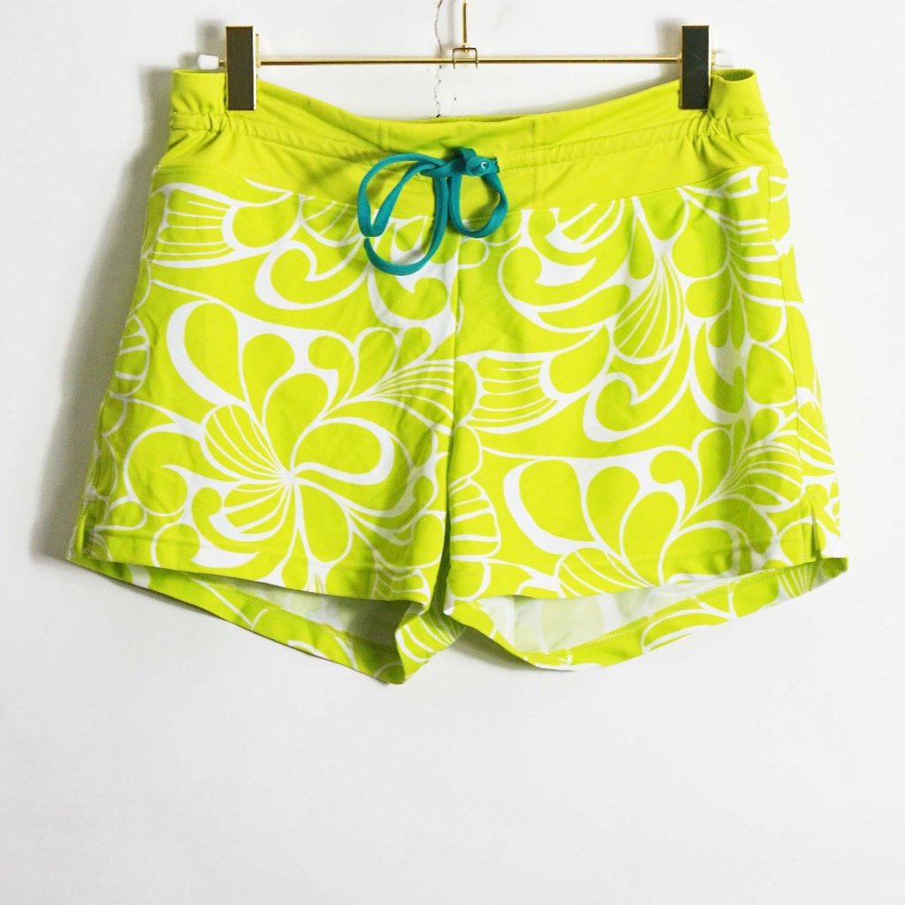 Athleta Aloha Bikini Shorts Bottoms S